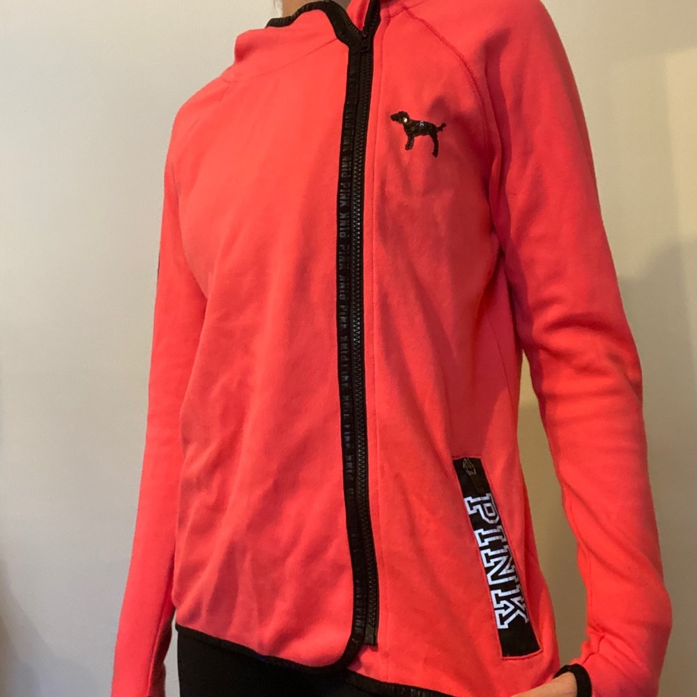Victoria Secret Pink Limited Edition Zip Up sz XS